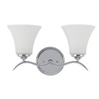 Bathroom Lighting (2 Bulbs) 16" Width Bathroom Lighting (2 Bulbs) 16" Width