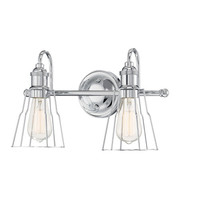 Bathroom Lighting (2 Bulbs) 16-1/8" Width Bathroom Lighting (2 Bulbs) 16-1/8" Width