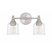 Bathroom Lighting (2 Bulbs) 15" Width Bathroom Lighting (2 Bulbs) 15" Width