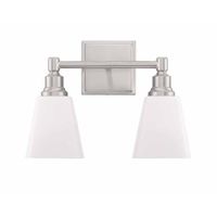 Bathroom Lighting (2 Bulbs) 13-7/8" Width Bathroom Lighting (2 Bulbs) 13-7/8" Width