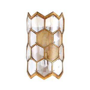 PHWL3261AGL Thacker 1 Bulb Wall Sconce - Antique Gold Leaf PHWL3261AGL Thacker 1 Bulb Wall Sconce - Antique Gold Leaf
