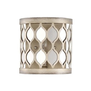 PHWL3241ASL Camberley 1 Bulb Wall Sconce - Antique Silver Leaf PHWL3241ASL Camberley 1 Bulb Wall Sconce - Antique Silver Leaf
