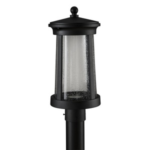 PHEL3103BLKLED Woodberry Post Light Post Lights - Black PHEL3103BLKLED Woodberry Post Light Post Lights - Black