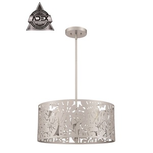 PHEL5600PBRAL Sweetbay Hanging Hanging Lantern - Painted Brushed Aluminum PHEL5600PBRAL Sweetbay Hanging Hanging Lantern - Painted Brushed Aluminum