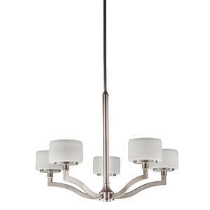 PHHL6025BN Haverford Mid Sized Chandelier Chandelier - Brushed Nickel PHHL6025BN Haverford Mid Sized Chandelier Chandelier - Brushed Nickel