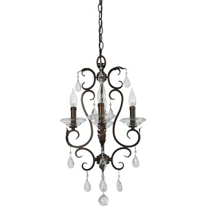 PHHL6334GB Annadale Mini Chandelier - Gilded Bronze PHHL6334GB Annadale Mini Chandelier - Gilded Bronze