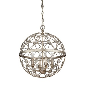 PHPL5214SL Down Light Pendant Light - Silver Leaf PHPL5214SL Down Light Pendant Light - Silver Leaf