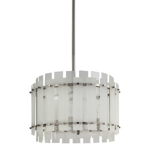 Phpl5504bn Sea Glass Entrance Foyer Pendant Light Brushed