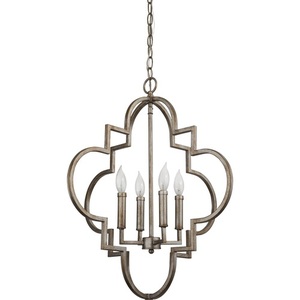 PHPL5654GS Aldrich Entrance / Foyer Pendant Light - Gilded Silver PHPL5654GS Aldrich Entrance / Foyer Pendant Light - Gilded Silver