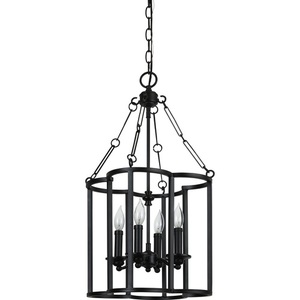 PHPL5674FLBL Entrance / Foyer Pendant Light - Flat Black PHPL5674FLBL Entrance / Foyer Pendant Light - Flat Black