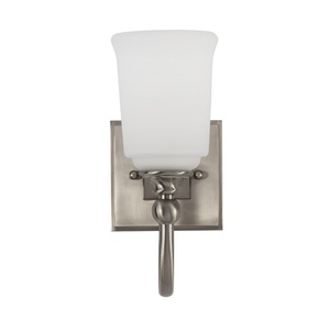 PHVL2121BN Antonia 1 Bulb Wall Sconce - Brushed Nickel PHVL2121BN Antonia 1 Bulb Wall Sconce - Brushed Nickel