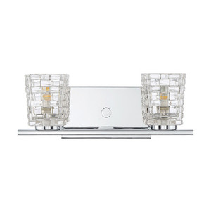 PHVL3082PC River Pointe 2 Bulb Bathroom Lighting - Polished Chrome PHVL3082PC River Pointe 2 Bulb Bathroom Lighting - Polished Chrome