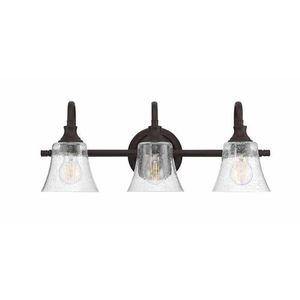 PHVL3193ORB Milldale 3 Bulb Bathroom Lighting - Oil Rubbed Bronze PHVL3193ORB Milldale 3 Bulb Bathroom Lighting - Oil Rubbed Bronze