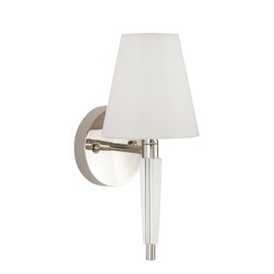 PHWL3061PN Manteo 1 Bulb Wall Sconce - Polished Nickel PHWL3061PN Manteo 1 Bulb Wall Sconce - Polished Nickel