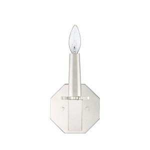 PHWL3291PN Cuthbert 1 Bulb Wall Sconce - Polished Nickel PHWL3291PN Cuthbert 1 Bulb Wall Sconce - Polished Nickel