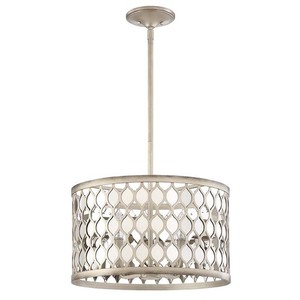 PHPL6234ASL Camberley Up Light Pendant Light - Antique Silver Leaf PHPL6234ASL Camberley Up Light Pendant Light - Antique Silver Leaf