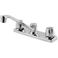 Two Handle Kitchen Faucet 3 Hole