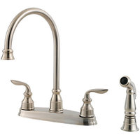 Two Handle Kitchen Faucet 4 Hole Two Handle Kitchen Faucet 4 Hole