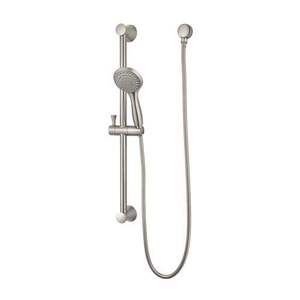Plg163trk Iyla Hand Held Shower Slide Bar Mount Accessory Plg163trk Iyla Hand Held Shower Slide Bar Mount Accessory Brushed Nickel