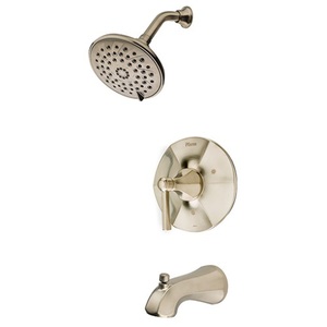 PLG898DEK/P0X8310A Arterra One Handle Tub & Shower Faucet - Brushed Nickel PLG898DEK/P0X8310A Arterra One Handle Tub & Shower Faucet - Brushed Nickel