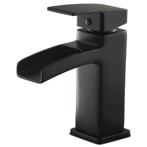 PLG42DF0B Kenzo Single Hole Bathroom Faucet - Black PLG42DF0B Kenzo Single Hole Bathroom Faucet - Black