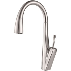 Pgt529mps Zuri Pull Out Spray Kitchen Faucet Stainless Steel At Pull Out Spray Kitchen Faucet
