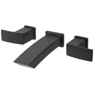 PLG49DF3B/PL0W80100 Kenzo Wall Mount Bathroom Faucet Bathroom Faucet - Matte Black PLG49DF3B/PL0W80100 Kenzo Wall Mount Bathroom Faucet Bathroom Faucet - Matte Black