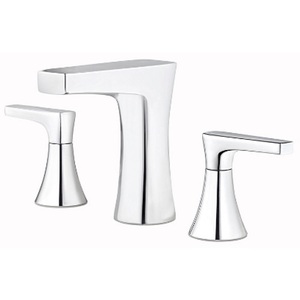 PLG49MF0C Kelen 8'' Widespread Bathroom Faucet - Polished Chrome PLG49MF0C Kelen 8'' Widespread Bathroom Faucet - Polished Chrome