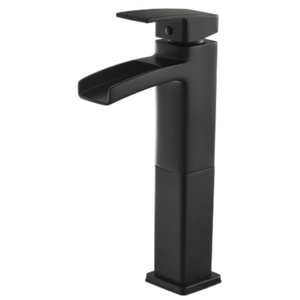 PLG40DF0B Kenzo Vessel Filler Bathroom Faucet - Black PLG40DF0B Kenzo Vessel Filler Bathroom Faucet - Black