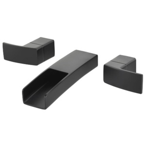 PLG49DF1B/PL0W80100 Kenzo Wall Mount Bathroom Faucet Bathroom Faucet - Black PLG49DF1B/PL0W80100 Kenzo Wall Mount Bathroom Faucet Bathroom Faucet - Black