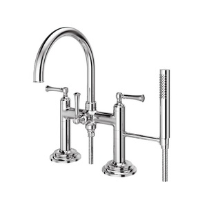PLG62TBC Tisbury Deck Mount With Handshower Tub Faucet - Polished Chrome PLG62TBC Tisbury Deck Mount With Handshower Tub Faucet - Polished Chrome