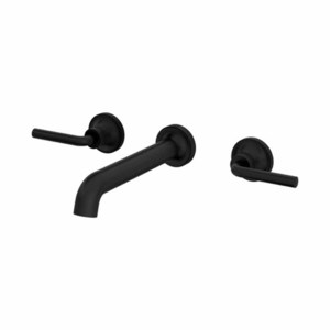 PLG49TNT2B/PL0W80200 Tenet Wall Mount Bathroom Faucet Bathroom Faucet - Matte Black PLG49TNT2B/PL0W80200 Tenet Wall Mount Bathroom Faucet Bathroom Faucet - Matte Black