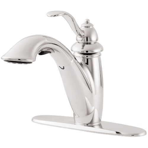 Plg5327cc Marielle Pull Out Spray Kitchen Faucet Polished Chrome