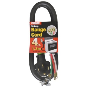 PRD628204L Range Cord Power Cord Range - Black PRD628204L Range Cord Power Cord Range - Black