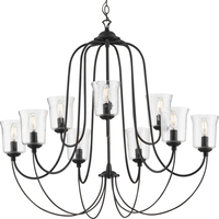 Large Foyer Chandelier 37" Width
