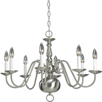 Mid Sized Chandelier 26" Width