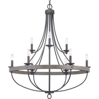 Large Foyer Chandelier 35-1/4" Width