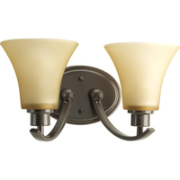 Bathroom Lighting (2 Bulbs) 14" Width Bathroom Lighting (2 Bulbs) 14" Width