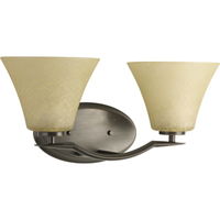 Bathroom Lighting (2 Bulbs) 17" Width Bathroom Lighting (2 Bulbs) 17" Width