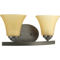 Bathroom Lighting (2 Bulbs) 13-1/4" Width Bathroom Lighting (2 Bulbs) 13-1/4" Width