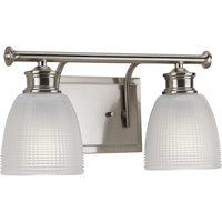 Bathroom Lighting (2 Bulbs) 14-1/2" Width Bathroom Lighting (2 Bulbs) 14-1/2" Width