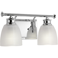 Bathroom Lighting (2 Bulbs) 14-1/2" Width Bathroom Lighting (2 Bulbs) 14-1/2" Width