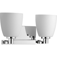 Bathroom Lighting (2 Bulbs) 14-1/8" Width Bathroom Lighting (2 Bulbs) 14-1/8" Width