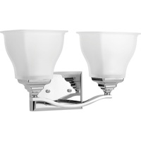 Bathroom Lighting (2 Bulbs) 17-7/8" Width Bathroom Lighting (2 Bulbs) 17-7/8" Width