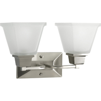 Bathroom Lighting (2 Bulbs) 14-1/2" Width Bathroom Lighting (2 Bulbs) 14-1/2" Width