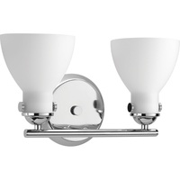Bathroom Lighting (2 Bulbs) 14-3/4" Width Bathroom Lighting (2 Bulbs) 14-3/4" Width