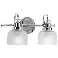Bathroom Lighting (2 Bulbs) 17" Width Bathroom Lighting (2 Bulbs) 17" Width