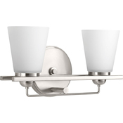 Bathroom Lighting (2 Bulbs) 15-3/4" Width Bathroom Lighting (2 Bulbs) 15-3/4" Width