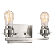 Bathroom Lighting (2 Bulbs) 14-1/4" Width Bathroom Lighting (2 Bulbs) 14-1/4" Width