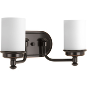 Bathroom Lighting (2 Bulbs) 16" Width Bathroom Lighting (2 Bulbs) 16" Width